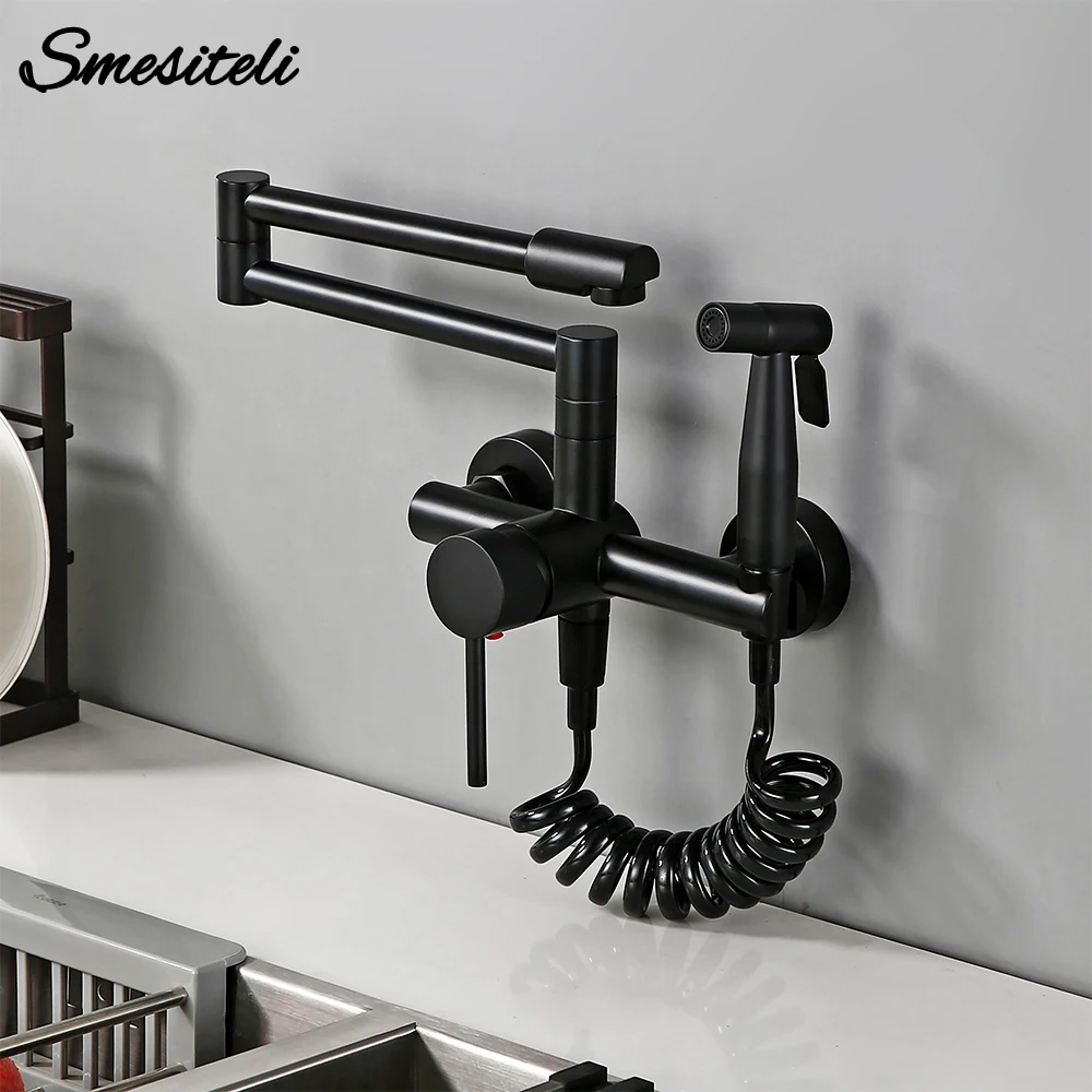 Высококачественный смеситель из твердой латуни с краном распылителем кран для