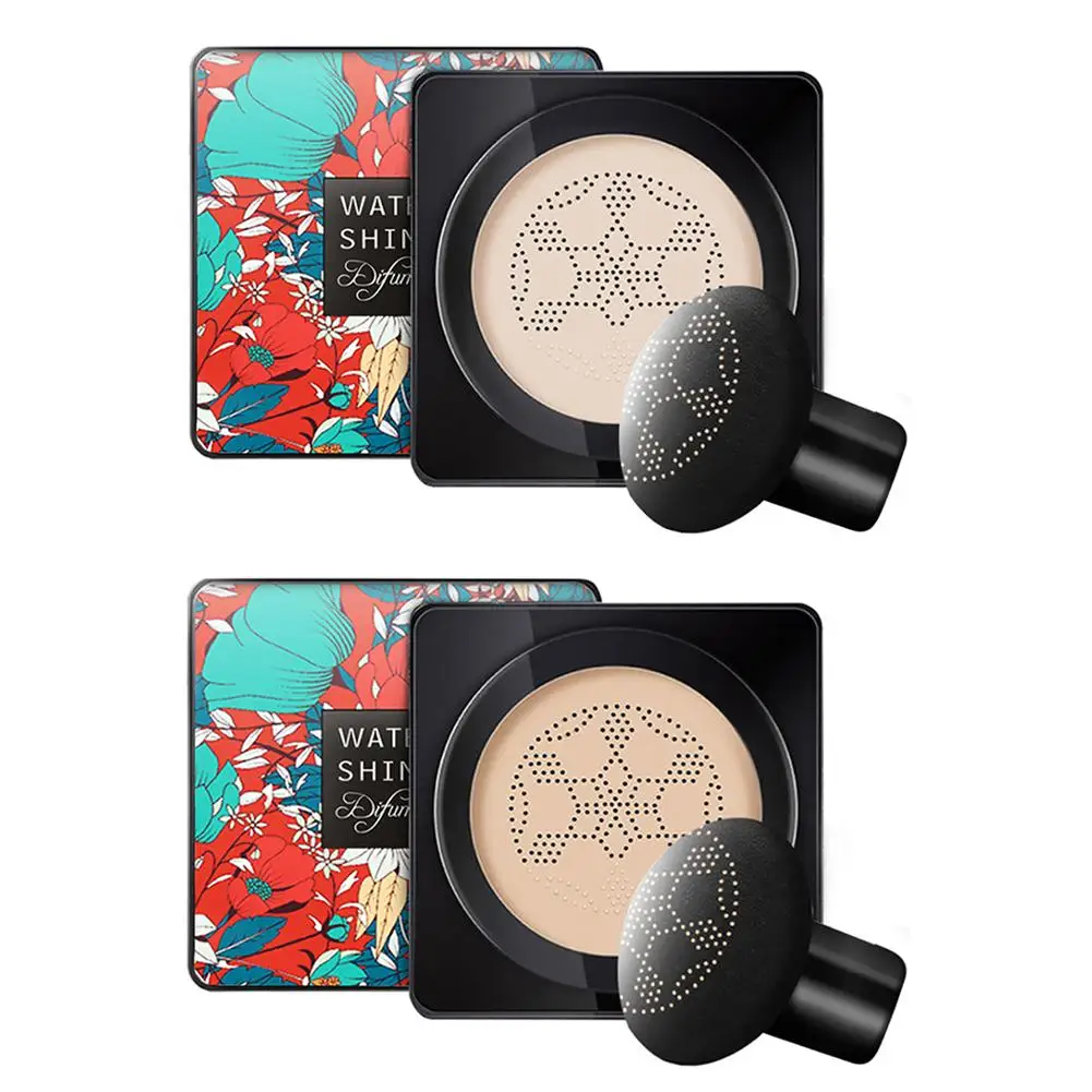 

1pc Mushroom Head Air Cushion BB Cream Female Concealer Foundation Cosmetics Breathable Skin-friendly Makeup BB Cream