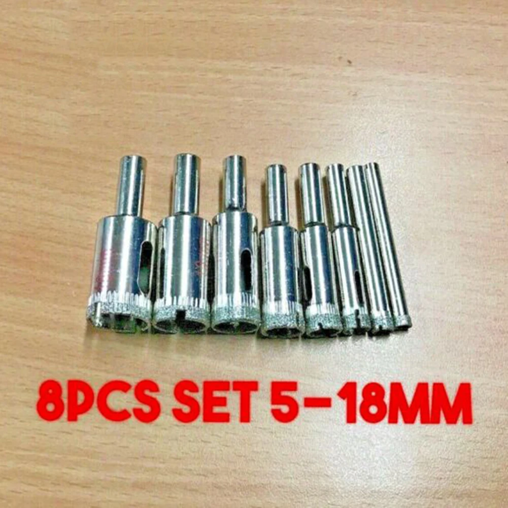 

5-18mm Diamond Tile Hole Saw Drilling Bits Set Glass Marble Granite Ceramic Cutting High Quality And Long Life