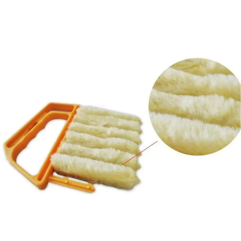 Useful Microfiber Window Cleaning Brush Air Conditioner Duster Cleaner with Washable Venetian Blind Clean | Дом и сад