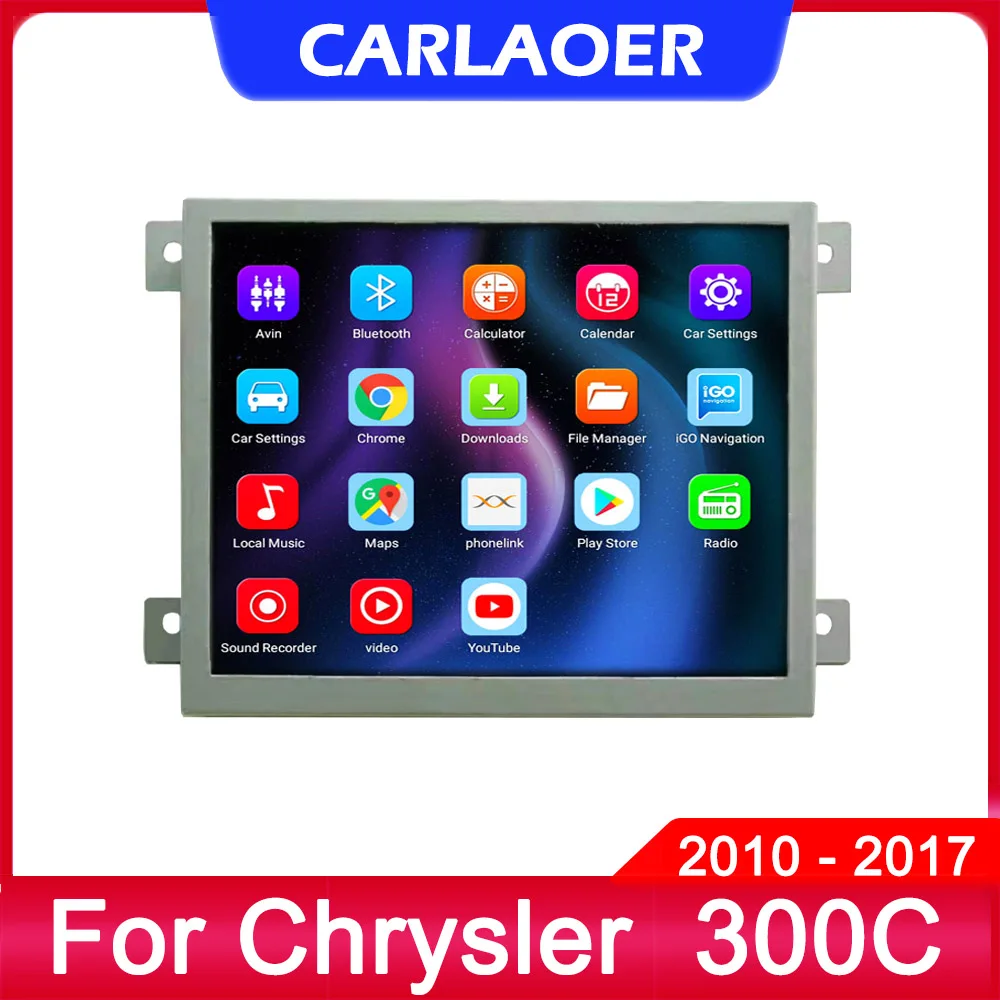 Автомагнитола 2 DIN на Android 10 для Chrysler Aspen 300C мультимедийный проигрыватель с GPS