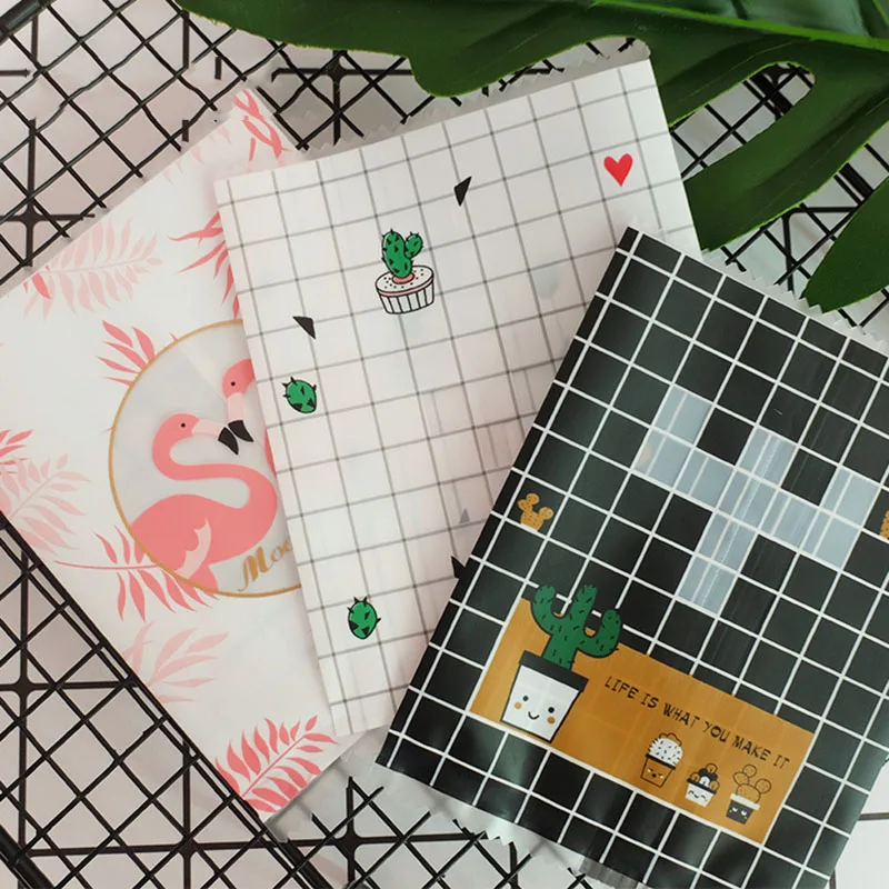 25 шт. кактус с изображениями мультяшных героев Русалочки фламинго печенья кролик