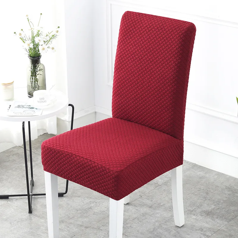 1 шт. супер толстый хлопковый спандекс чехол для обеденного стула