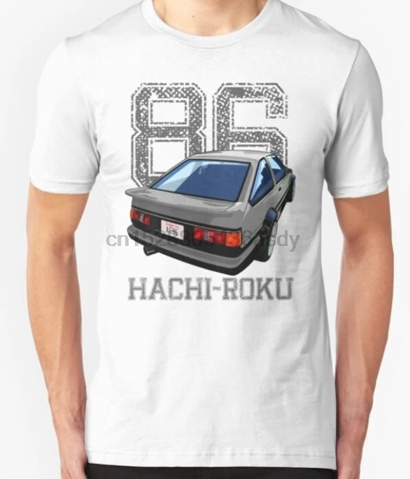 Ae86 Corolla футболка для фанатов Ae 86 дрейф Jdm Hachiroku 4A-Ge 2019 новая унисекс из мягкого