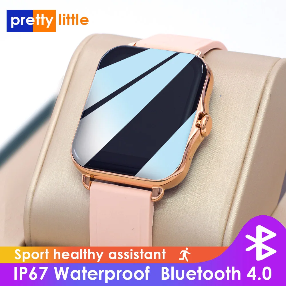 Смарт-часы унисекс водонепроницаемые с Bluetooth для Iphone Xiaomi Huawei IWO - купить по