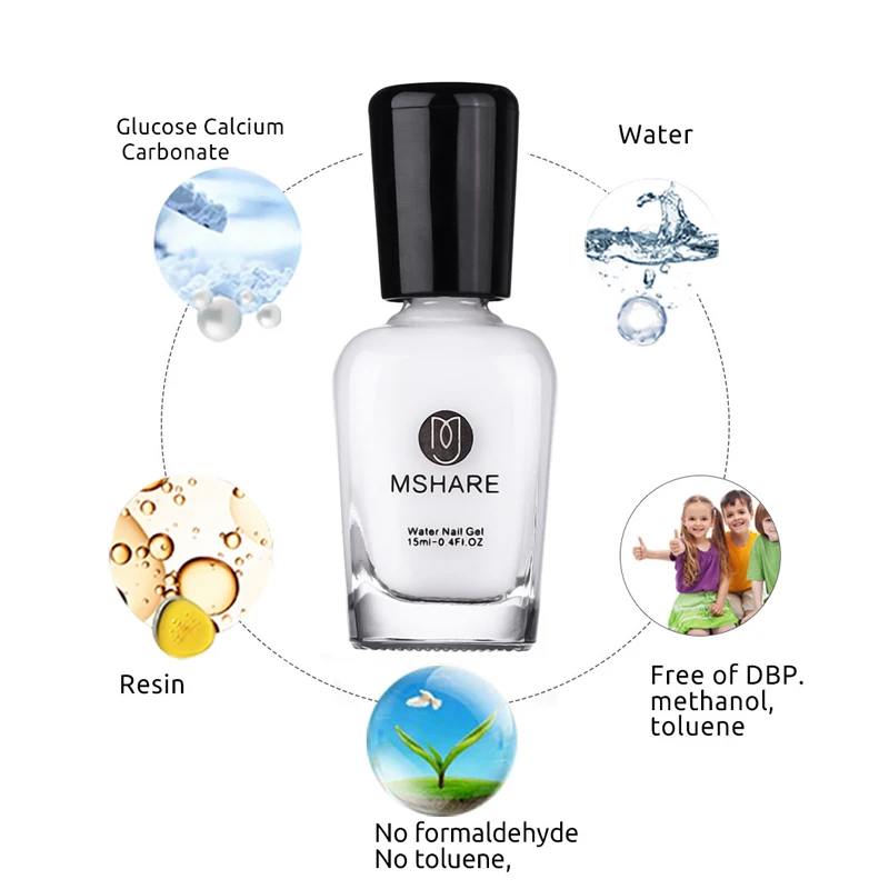 Средство для удаления кутикулы MSHARE средство ухода за ногтями 2 шт. в