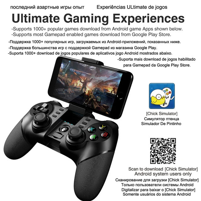 Control Gamepad PUBG Bluetooth USB For iPhone Android PC PS4 PS3 Playstation PS 4 3 Nintendo Switch Controller Mobile Game Pad 4