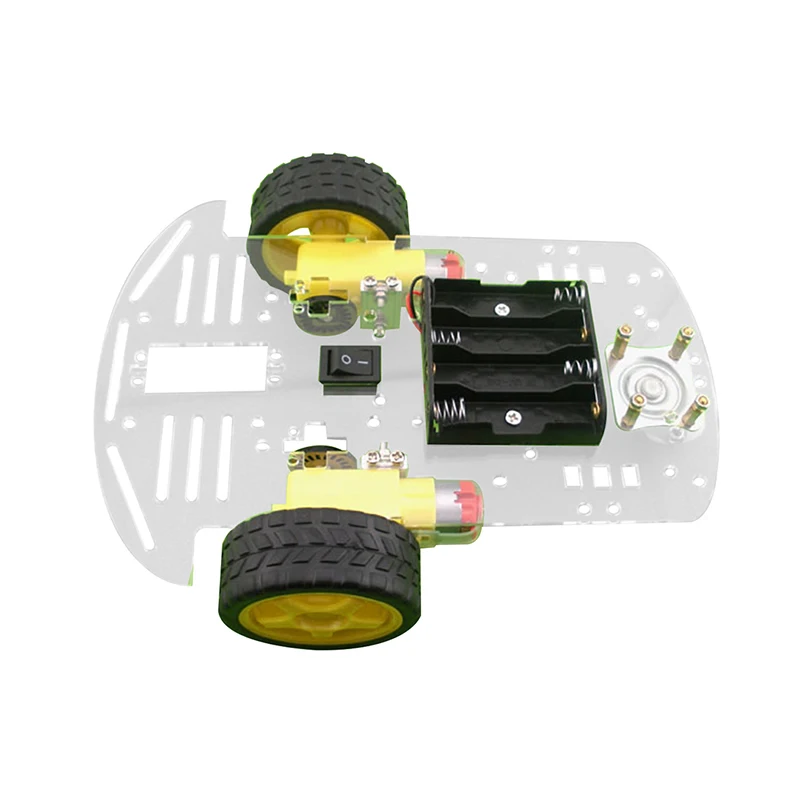 Умный комплект шасси для автомобиля Smarts Trace Intelligent Track Line Car Fun Electronic Production DIY Kit Practice