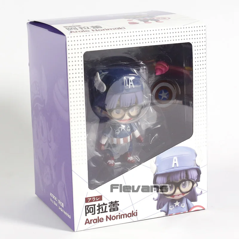 Мультяшный персонаж Dr.Slump Arale Norimaki Cos Captain America ПВХ фигурка игрушка искусственная