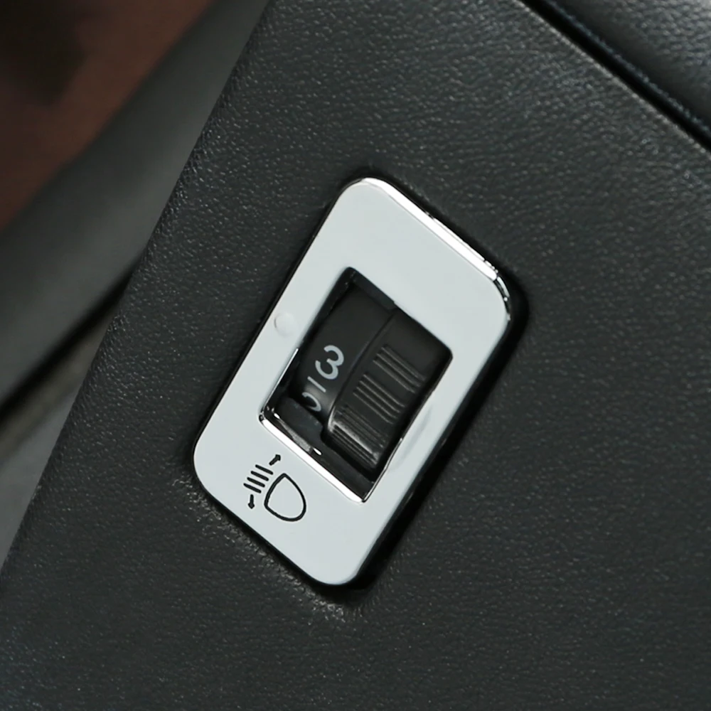 Автомобильный Стайлинг хромированный АБС-пластик регулировка фары ручка