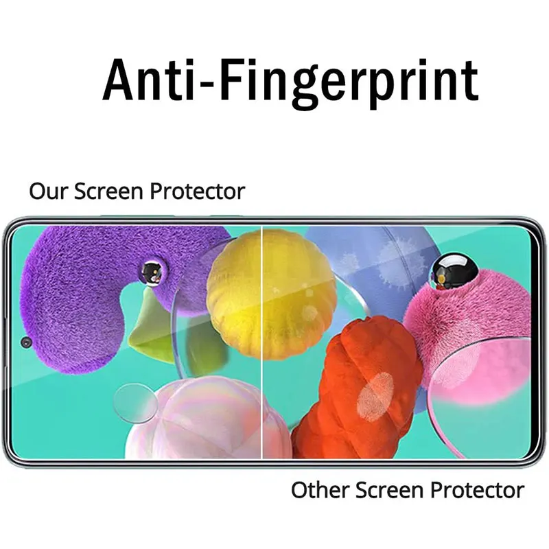 

3PCS Full Cover Tempered Glass For Samsung Galaxy A71 A51 A50 A70 A10 A20 A80 A90 Screen Protector Glass For Samsung A20E Glass