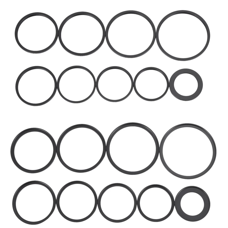 

18Pcs Lens Filter Ring Adapter Step Up Down 37-82mm Set For Canon Nikon Camera