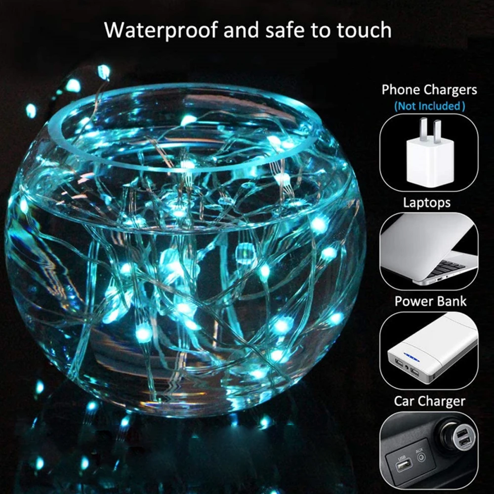 USB светодиодный строка светильник 44 клавишный Bluetooth App Управление s лампа