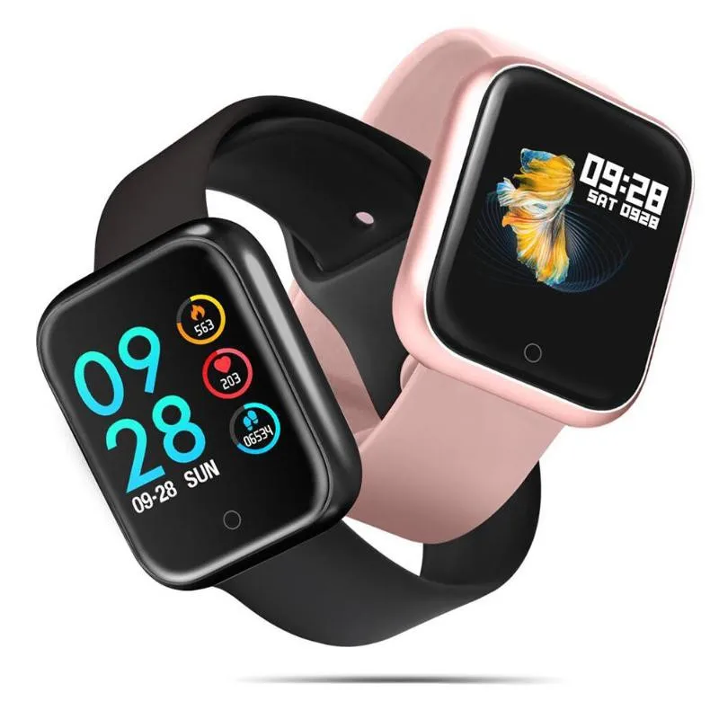 Смарт часы P70 для мужчин измеритель артериального давления пульсометр шагомер