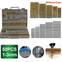 50pcslot woodworking special stainless steel for cobalt containing drills electric drill metal drill bit power tool accessories
