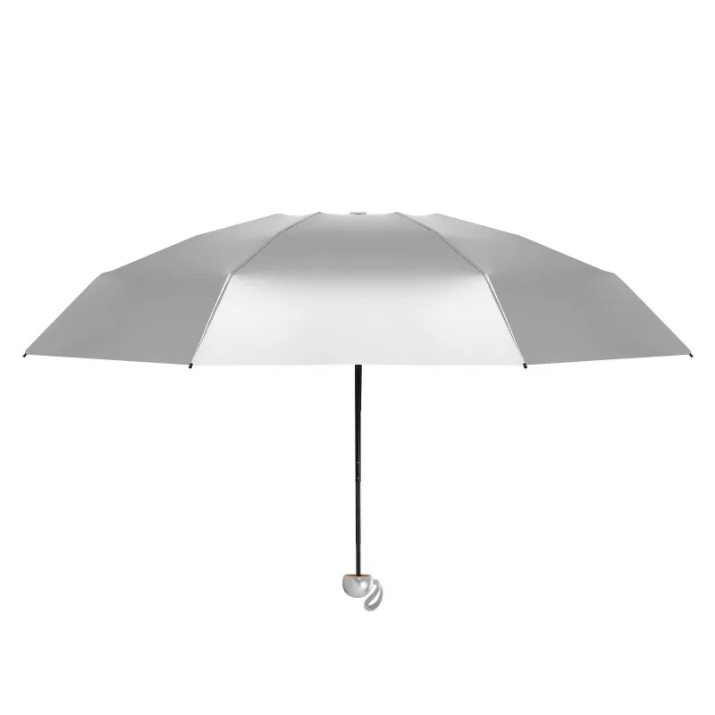 

UV Sun Umbrella Portable Folding Vogue Silver Umbrella Paraguas Parapluie Guarda Chuva Sombrillas YS