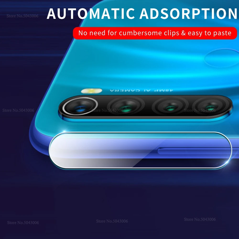 Пленка 9D для объектива камеры Redmi 8 8A пленка задней линзы Xiaomi Note 8T Pro защита экрана