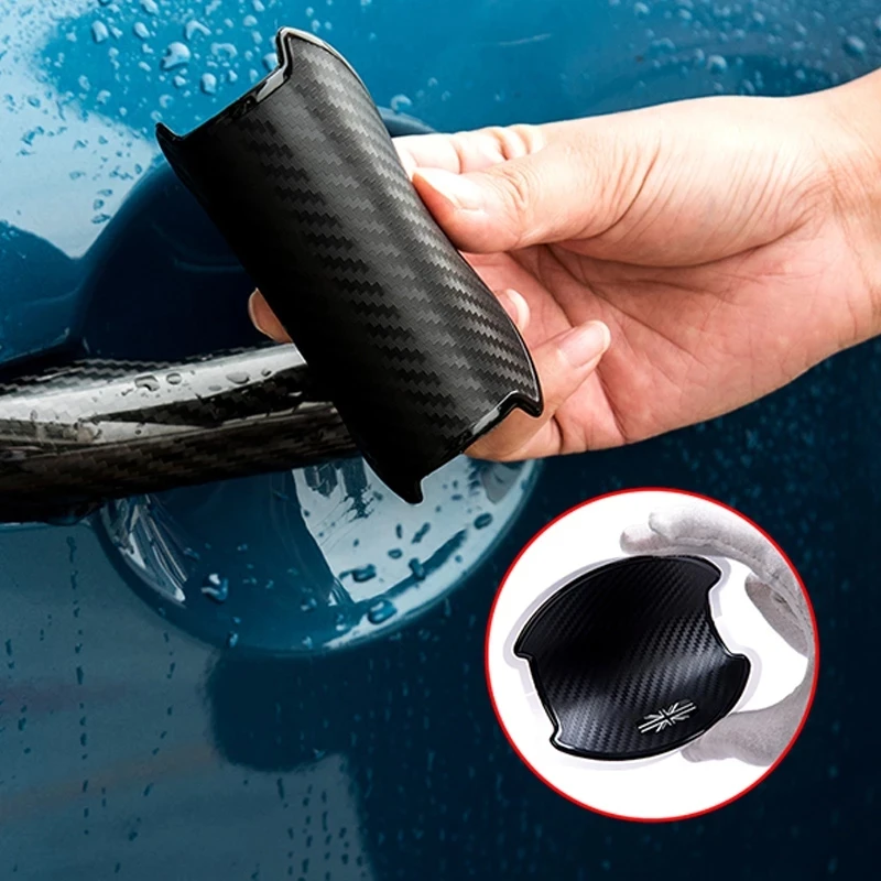 

Auto Door Bowl Protection Film Decoration Cover For BMW MINI Cooper ONE F54 F55 F56 F60 R55 R56 R60 R61 Car Stickers Accessories