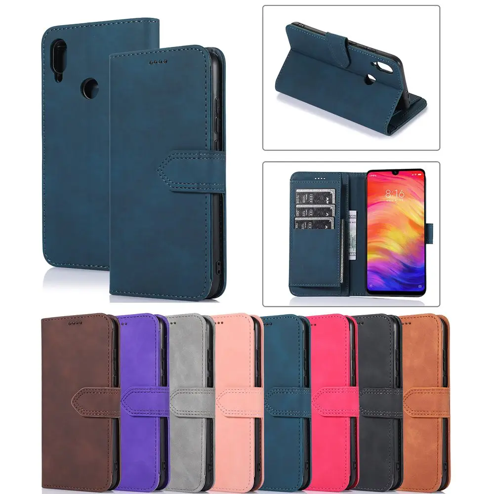 Чехол для Redmi 8A 7A чехол Xiaomi Note 8 Pro Роскошный кожаный бумажник на магните откидной 7