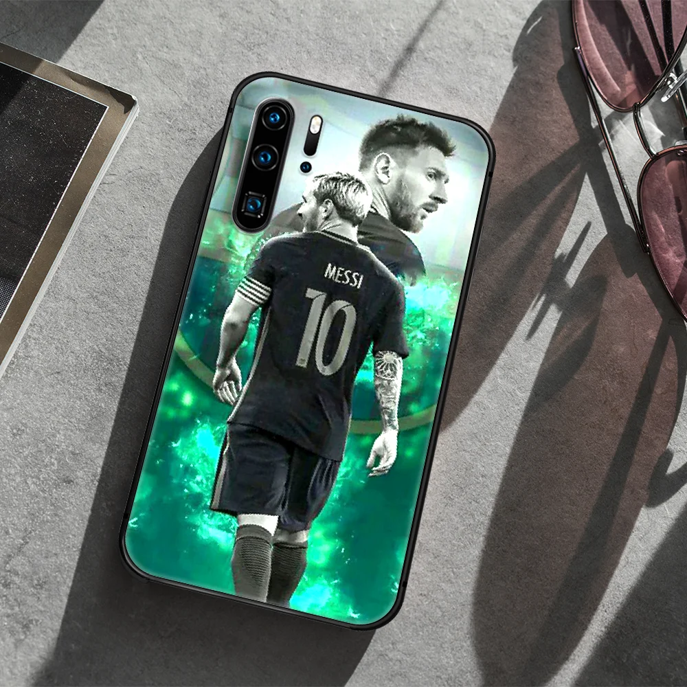

Football superstar messi 10 Phone Case For Huawei P Mate 10 20 30 40 Lite Pro smart Z 2019 nova 5t black Funda Tpu Prime
