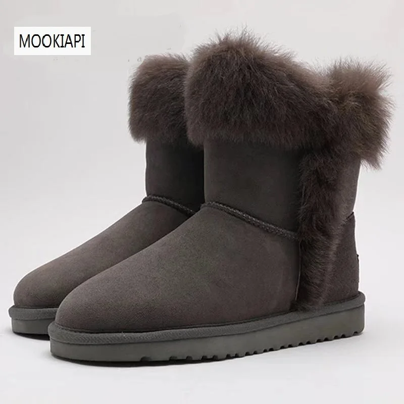 

Australia's latest women's snow boots in 2019, real sheepskin, natural wool, the highest quality new women's shoes