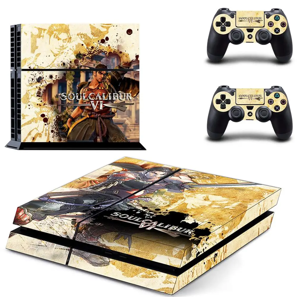 Soul Calibur 6 PS4 Стикеры s Play station 4 кожи PS наклейка кожного покрова для Игровые