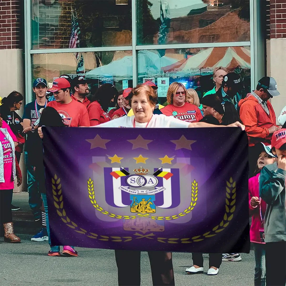 

Rsc Anderlecht 6 Flag Banner Home Outdoor Gift Party Display Stand Kosovo Transgenders