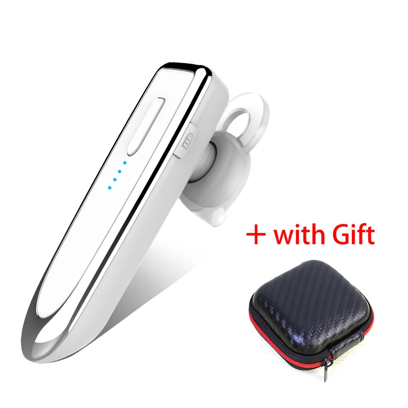 White box K21Bluetooth наушники беспроводные наушники головного телефона аккумулятор большой емкости вкладыши с микрофоном - Цвет: White box