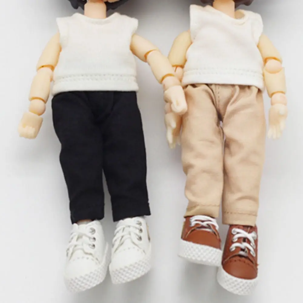 

Модные джинсовые длинные брюки, колготки для кукол, брюки, леггинсы для 1/11 1/12 Мини-куклы, повседневная одежда, брюки, одежда, аксессуары для к...