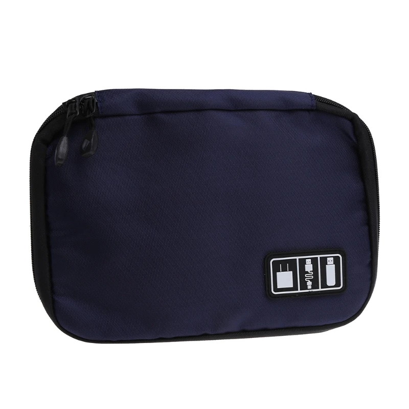 

Big Electronic Accessories Storage Bag USB Cable Charger SD Card Organizer Case