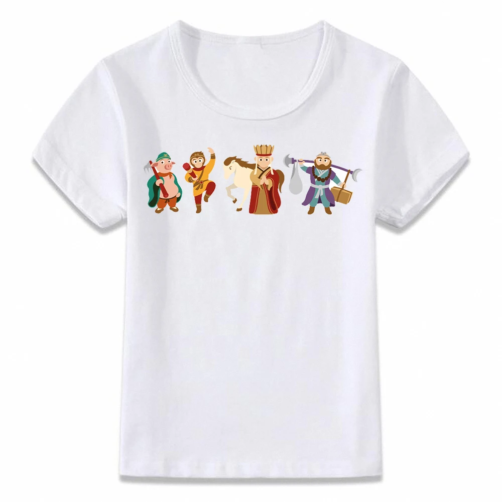 

Kids Clothes T Shirt Journey To The West T-shirt for Boys and Girls Toddler Shirts Tee oal013