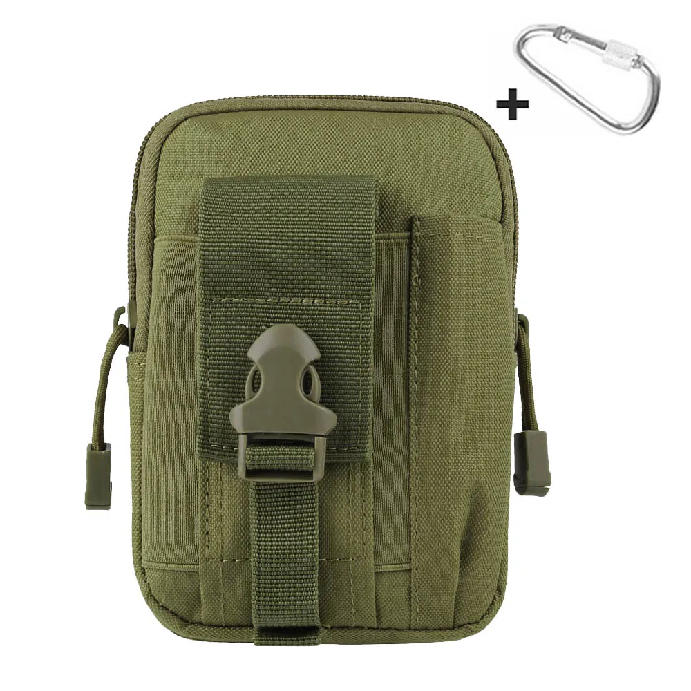 600D тактический Molle поясная Сумка EDC поясная сумка военная телефонная кобура Карманный пакет для охоты кемпинга скалолазания стрельба - Цвет: OD