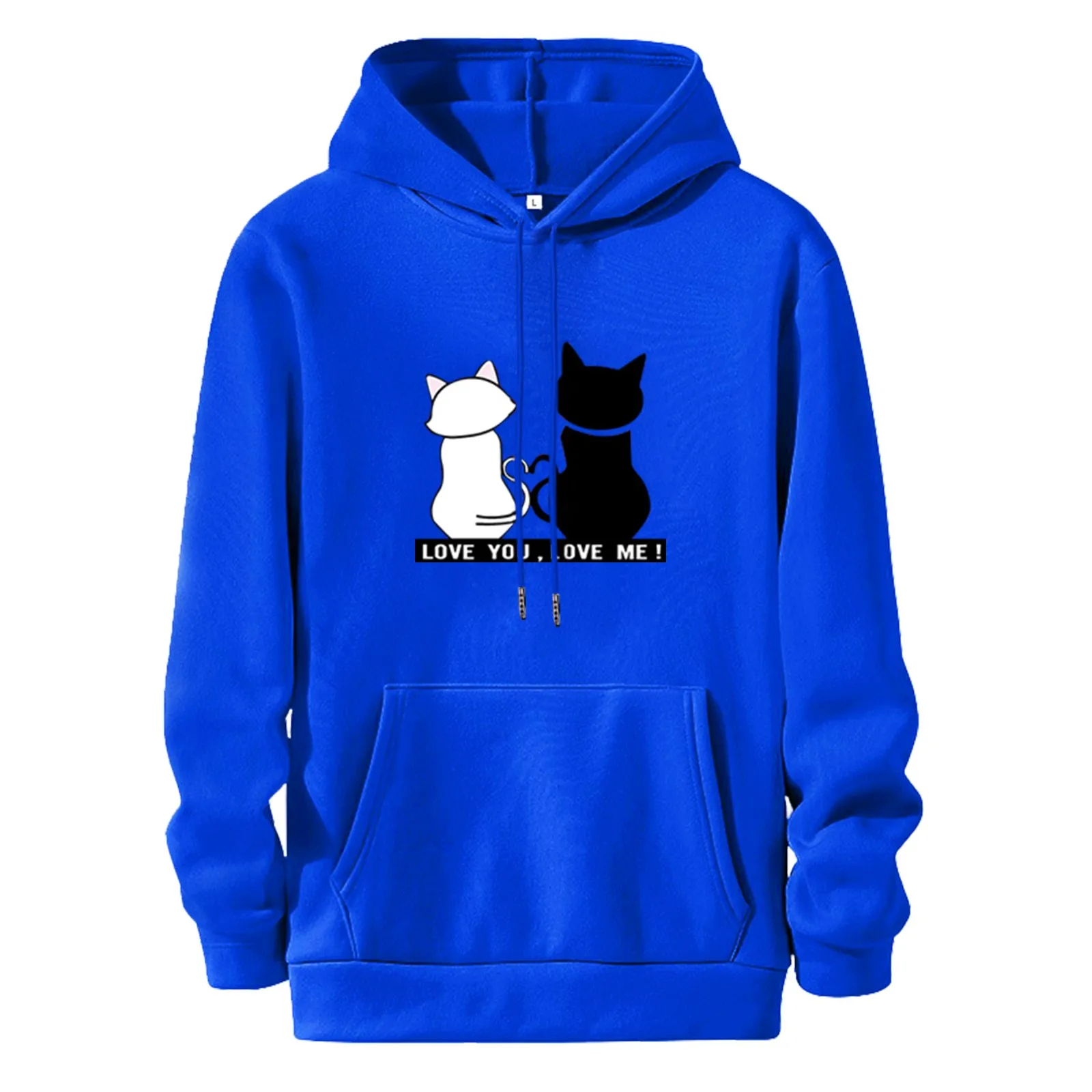 59# Streetwear Hoodies Women Sweatshirt Autumn Long Sleeve Hoodies Harajuku Hoodie Cat Print Sweatshirt Women Sudadera Mujer