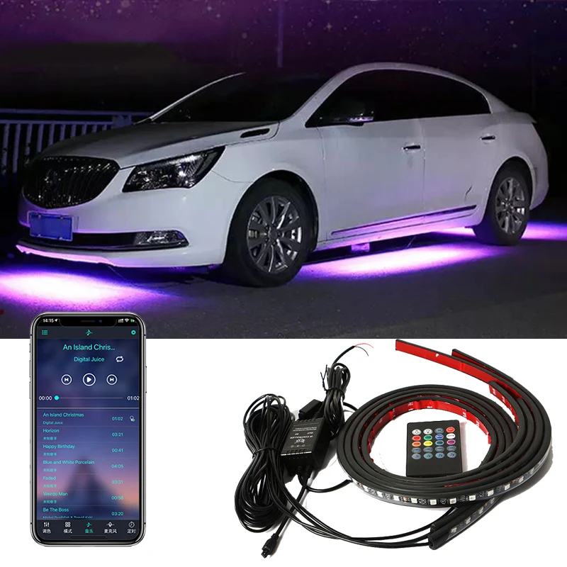 

Универсальная Водонепроницаемая светодиодная лента RGB с голосовым управлением, 12 В, IP67