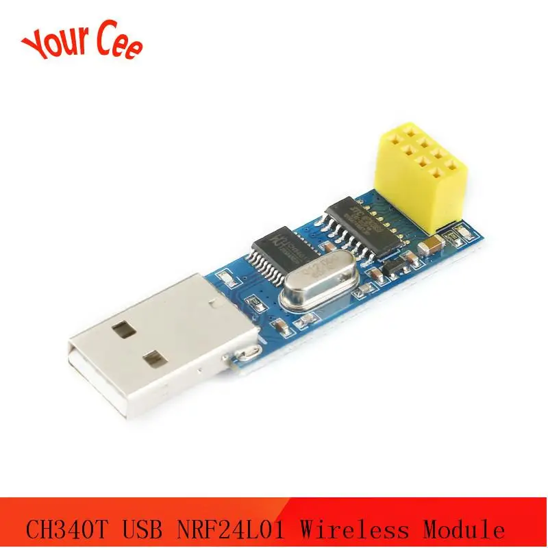 CH340 CH340T USB к последовательному порту плата адаптера 2 4G антенна NRF24L01 + беспроводной