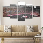 5 панельных плакатов Бавария, байербия, Арена Allianz, холст, HD печать, картины, украшения, современное настенное искусство, картины для домашнего декора