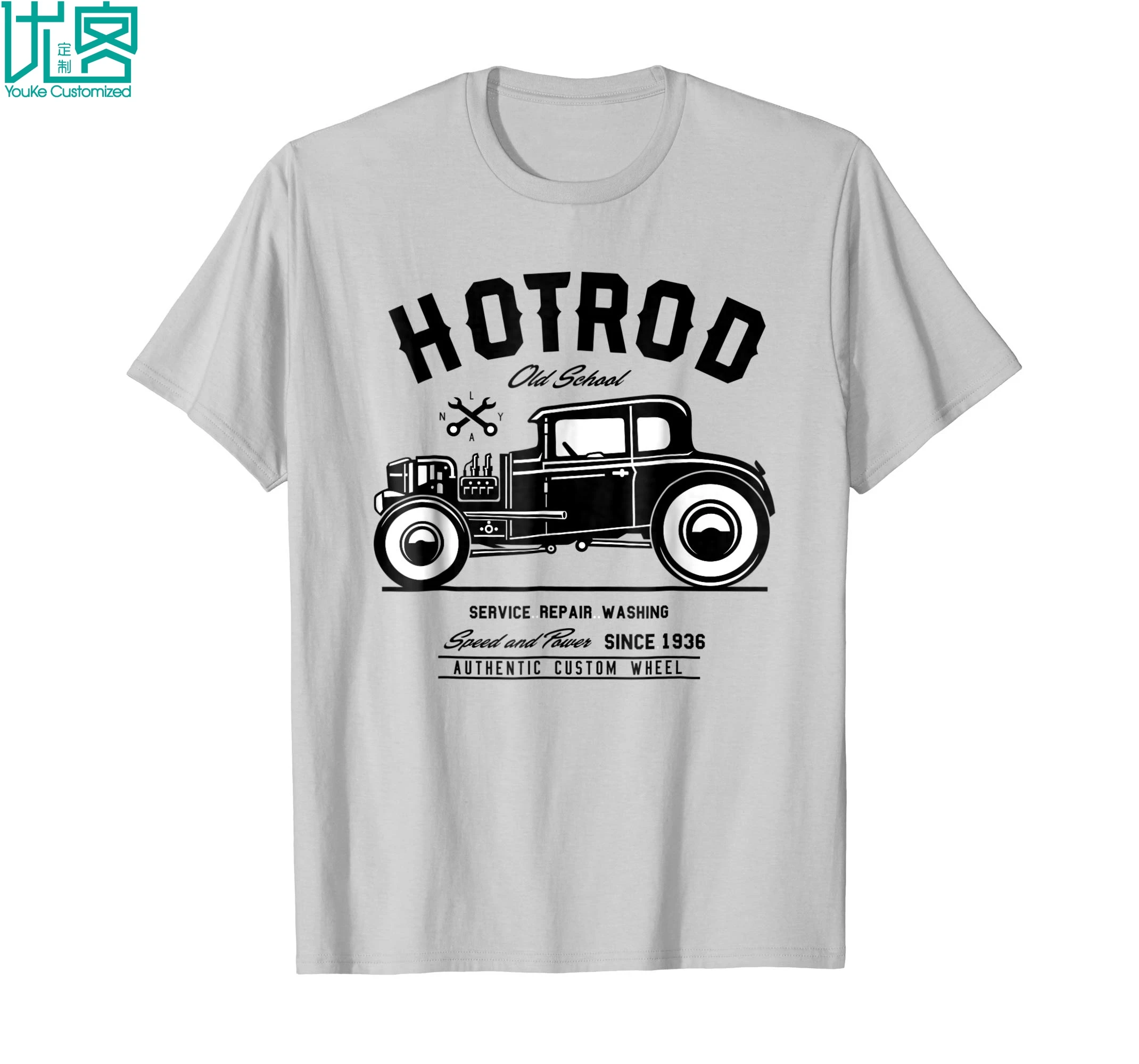 Винтажная популярная мужская футболка с короткими рукавами и надписью Old School Speed