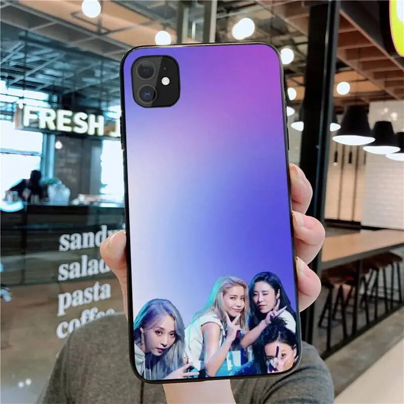 

Mamamoo KPOP girls Phone Case for iphone 12 pro max mini 11 pro XS MAX 8 7 6 6S Plus X 5S SE 2020 XR case