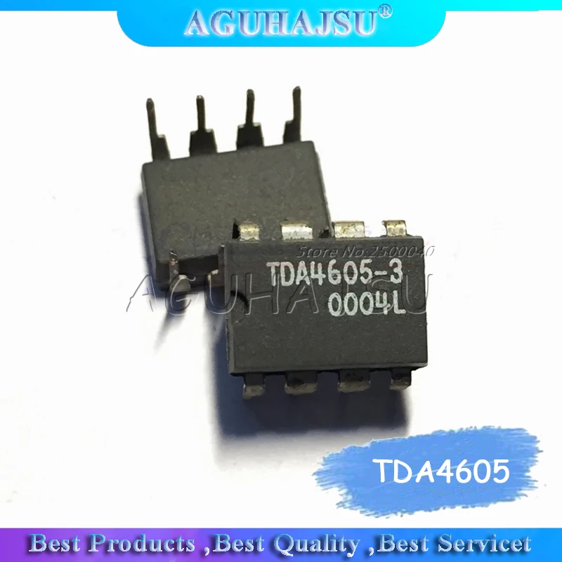 10 шт. TDA4605 3 вертикальный DIP8 IC 100% хорошее переключение питания драйвер