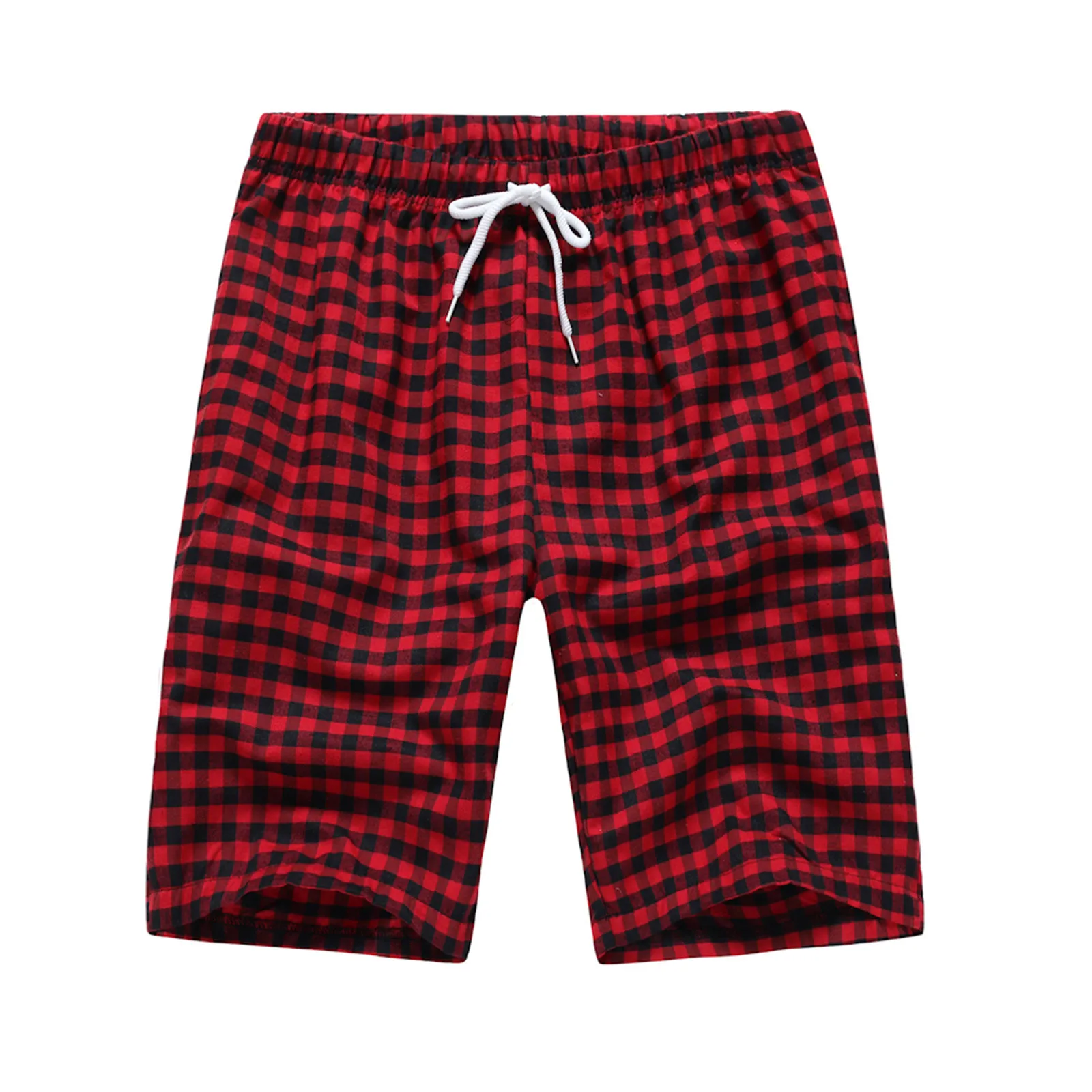 

Красный решетчатая доска шорты для мужчин; Сезон весна-лето; Повседневные Фитнес Бодибилдинг карман спортивные шорты с эластичной резинкой...