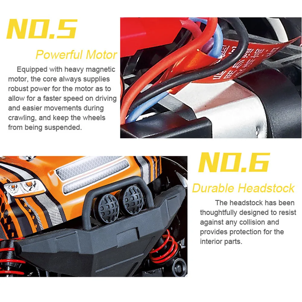 

FY15 1:20 RC Car 2.4G 4WD 25km/h High Speed Rc Car for Adults Monster Off-road Cross-country Truck RT Gifts to Kids Childrens