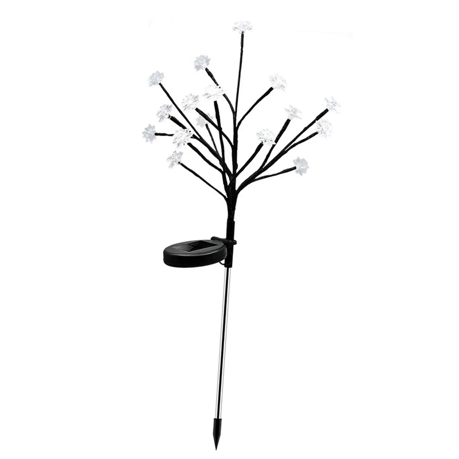 

Solar Garden Stake Lights Yard Landscape Patio Courtyard Street Flowers LED