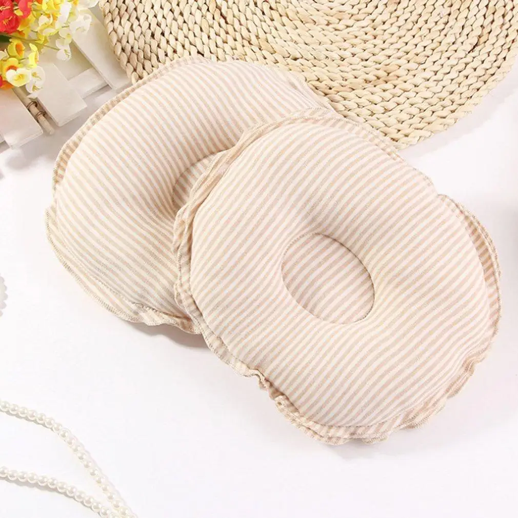 

Natural Organic Cotton Newborn Infant Girls Boys Cushion Sleeping Pillow