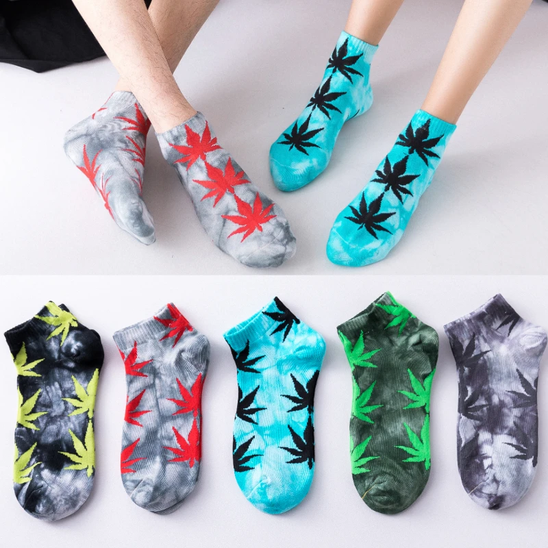 

Носки до щиколотки, мужские, разноцветные, хлопковые, в стиле Харадзюку, хип-хоп, скейтборд, Unisex35-43