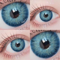 KSSEYE Pattaya Blue Cover Deep eyes Color Contact Lenses Soft Contact Lens Beautiful Pupil Makeup for Eyes