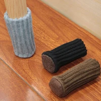 24pcs socks elastic furniture socks chair leg socks floor protector reduce caps non slip thick noise table leg pads furniture