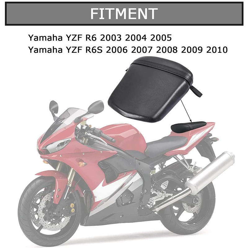 

Подушка заднего пассажирского сиденья для Yamaha YZF R6 2003 2004 2005