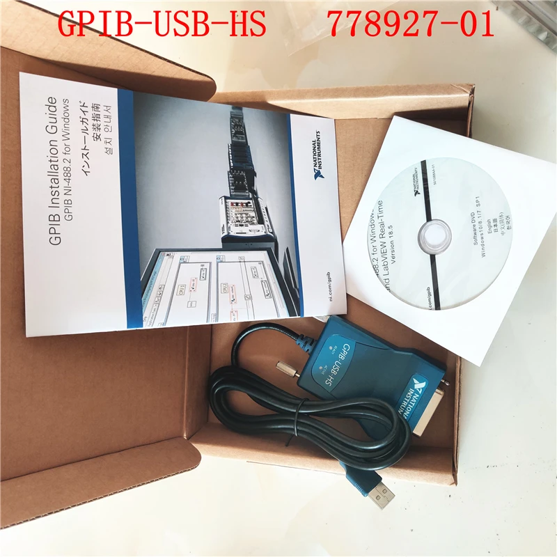

Оригинальный 100% новый NI GPIB-USB-HS интерфейс 778927-01 IEEE 488-новый