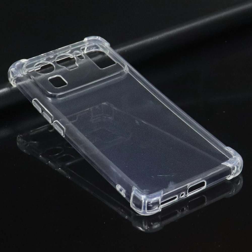 

For Xiaomi Mi 11 Ultra 5G Shockproof HD Clear Transparent Silicone TPU Soft Phone Back Case Cover Coque Funda
