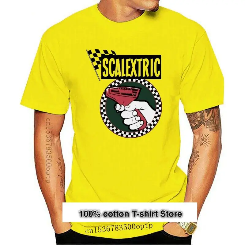 

Camiseta de Scalextric Controller для мужчин, camisa Retro с персональным подарком, nueva